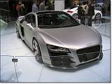  The Audi R8 V-12 TDI concept.  If a V-8 gas engine is good, why not add four cylinders and fill 'em with diesel?