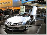  Here is the big brother, the Mercedes SLR McLaren.  For only $700K, you get over 600bhp, more than 200 mph, and scissoring doors.