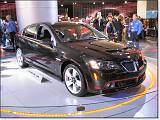  Pontiac may build excitement, but what WE'RE interested in is this new, rear-drive, V-8 powered Pontiac G8.  The chassis comes from GM's Holden subsidiary in Australia, mate.