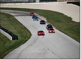  A bit of a train.  Notice the BMWs stacked up rather close.  SCCA guys are a bit looney.