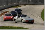  Damian and Rick follow the Porsche Parade.