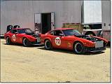  Two matching, highly-modified Datsun 240Zs.