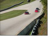  A C6 Corvette moves over for two Porsches.
I think they revoked his Corvette Club membership later.