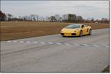  The Gallardo driver is moving (in a straight line, at least.)